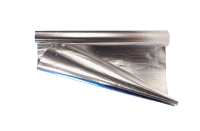 Silber Folie kariert 120 cm x 30 mtr