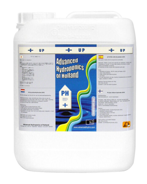 Advanced Hydroponics pH+ Up 5 L