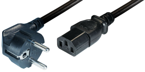 Netzstecker Stromkabel 3 mtr mit Connector IEC C13 (female) 3x1,5mm2