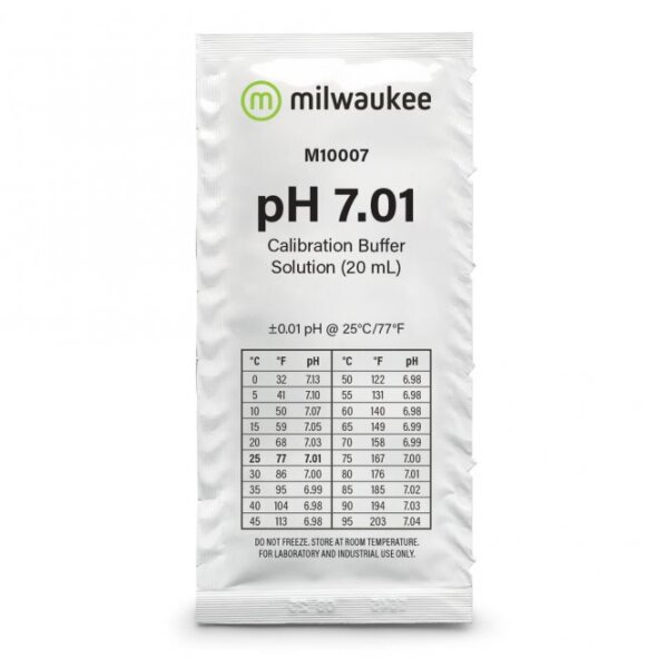 Milwaukee Calibration M10007B PH 7.01 (25x20 ml)