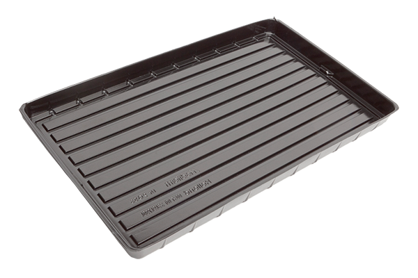 Plastik Tray schwarz 51 x 31 x 4 cm ohne Loch