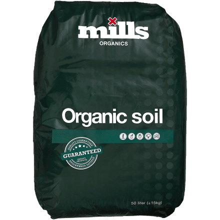 Mills Organic No Fertilizer 50 L (70st/plt)